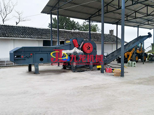 大型秸稈揉絲機